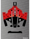 Dekalark för Mammotion LUBA 1 Ladybug Edition