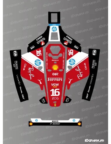 Dekalark för Mammotion LUBA 1 F1 Scuderia Leclerc Edition