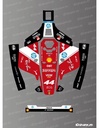 Dekalark för Mammotion LUBA 1 F1 Scuderia Hamilton Edition