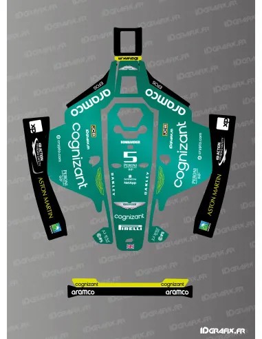 Dekalark för Mammotion LUBA 1 F1 ASTON MARTIN Edition