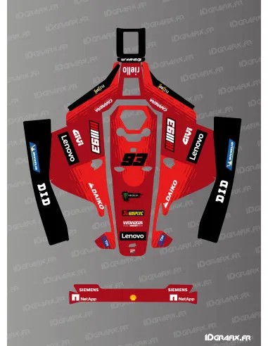 Dekalark för Mammotion LUBA 1 Ducati MotoGP Marquez Edition