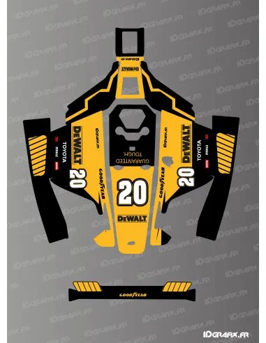 Dekalark för Mammotion LUBA 1 Dewalt Nascar Edition