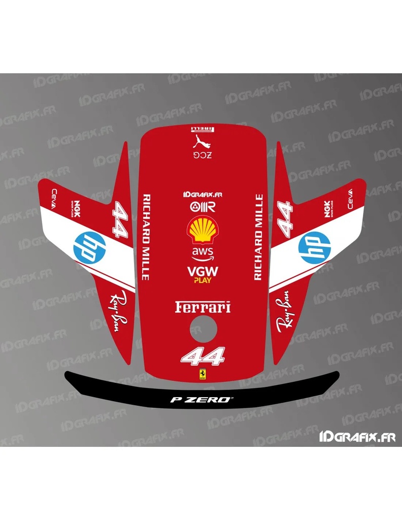 Dekalark för Dreame A1 Pro Scuderia F1 (Hamilton) Edition