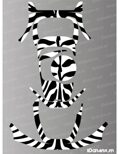 Dekalark för Segway Navimow i Zebra Edition