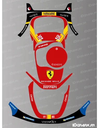 Dekalark för Segway Navimow i Scuderia Le Mans Edition