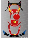 Dekalark för Segway Navimow i Scuderia Le Mans Edition