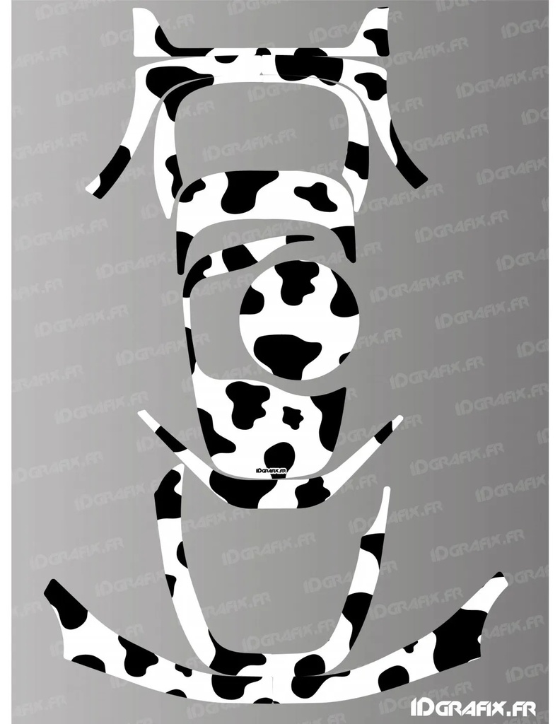 Dekalark för Segway Navimow i Cow Edition