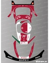 Dekalark för Segway Navimow i Alfa Romeo Edition