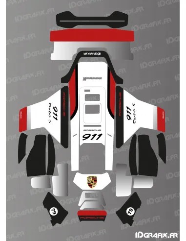Dekalark för Segway Navimow X4 Porsche Edition