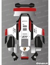 Dekalark för Segway Navimow X4 Porsche Edition