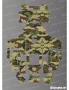 Dekalark för Segway Navimow X4 Camo Army Edition