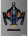 Dekalark för Mammotion LUBA 1 F1 Honda Edition