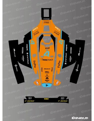 Dekalark för Mammotion LUBA 1 F1 McLaren Edition
