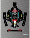 Dekalark för Mammotion LUBA 1 F1 Mercedes 2024 Edition