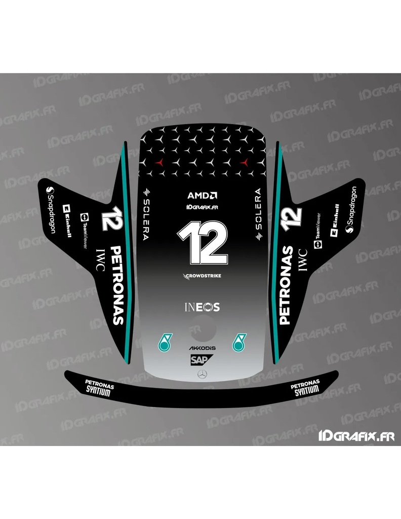 Dekalark för Dreame A1 Pro Mercedes F1 (Antonelli) Edition