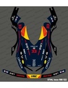 Dekalark för Stihl iMOW RMI 522 Honda F1 Edition