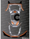 Dekalark för Segway Navimow i Audi Sport Edition