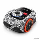 Mockup av Digital Camo Edition på Segway Navimow i