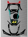 Dekalark för Segway Navimow i Mercedes F1 Edition