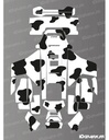 Dekalark för Segway Navimow X4 Cow Edition