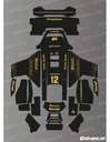 Dekalark för Segway Navimow X4 JPS F1 Edition