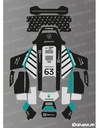 Dekalark för Segway Navimow X4 Mercedes F1 (Russell) Edition