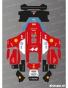 Dekalark för Segway Navimow X4 Scuderia F1 (Hamilton) Edition