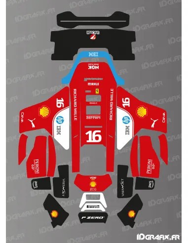 Dekalark för Segway Navimow X4 Scuderia F1 (Leclerc) Edition