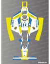 Dekalark för Mammotion LUBA 2 (2024) Sweden Polis Special Edition