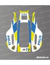 Dekalark för Mammotion YUKA Mini Sweden Polis Special Edition