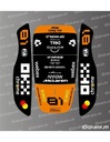 Dekalark för Honda Miimo HRM 1000/1500/2500 McLaren F1 (Piastri) Edition