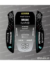 Dekalark för Honda Miimo HRM 1000/1500/2500 Mercedes F1 (Russell) Edition