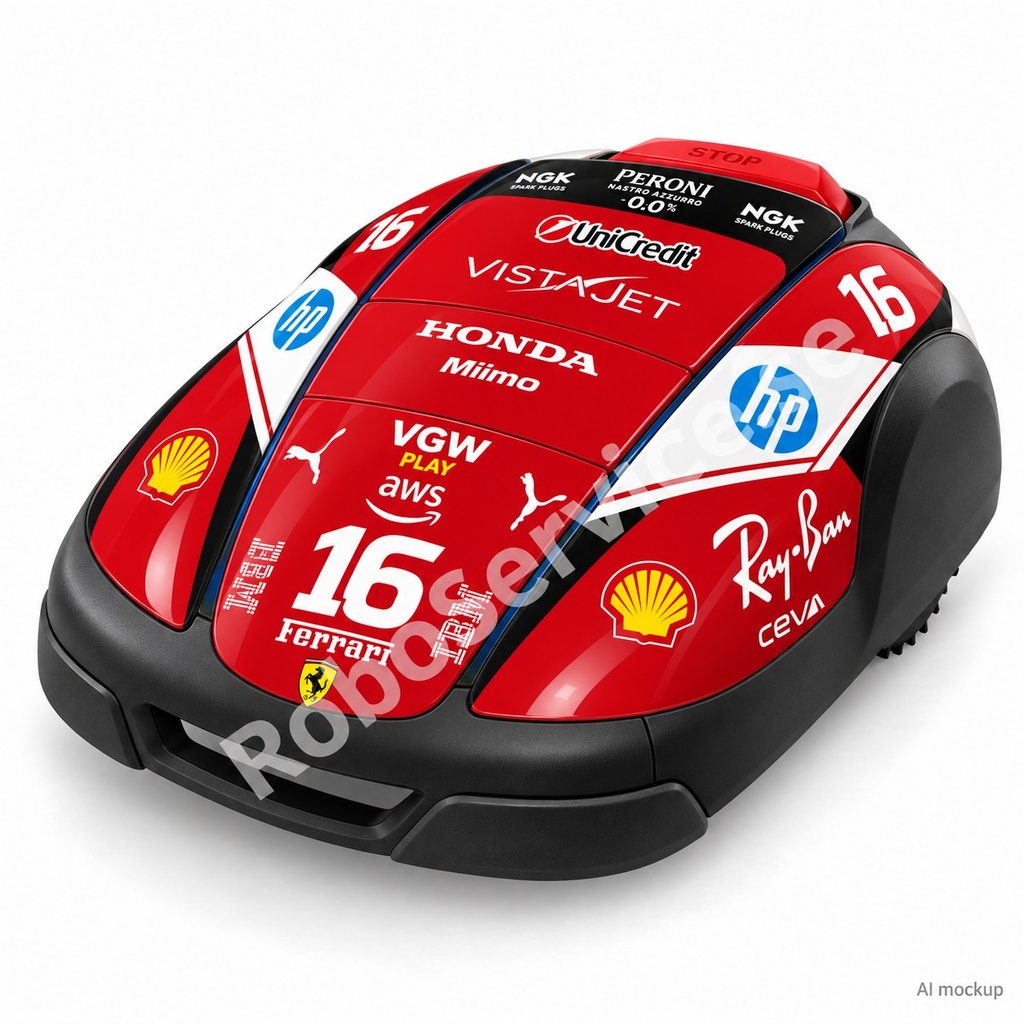 Mockup av Scuderia F1 (Leclerc) Edition på Honda Miimo HRM 1000/1500/2500