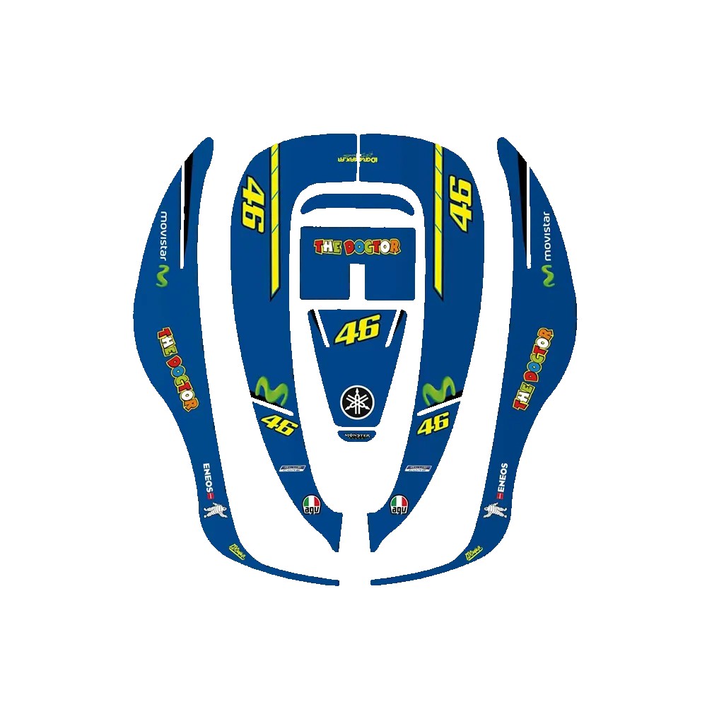 Dekalark för Mammotion Miimo HRM 3000 Rossi GP Edition