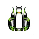 Dekalark för Mammotion YUKA Mini Monster  (Grön) Edition