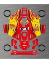 Dekalark för Mammotion LUBA 3 Flash McQueen Edition