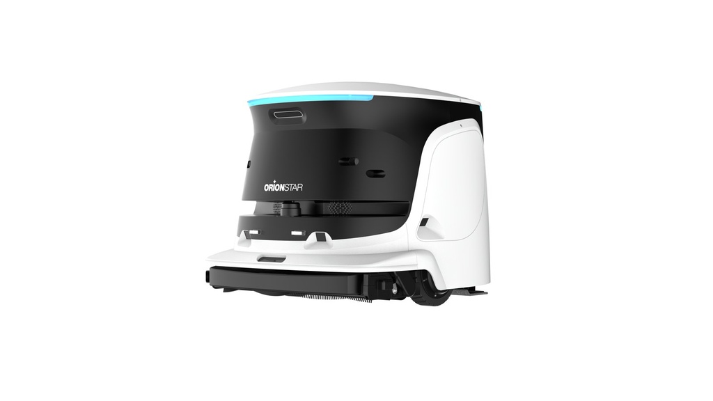 OrionStar CleaniBot S55 Pro - sidoprofil med rullborste och hjul