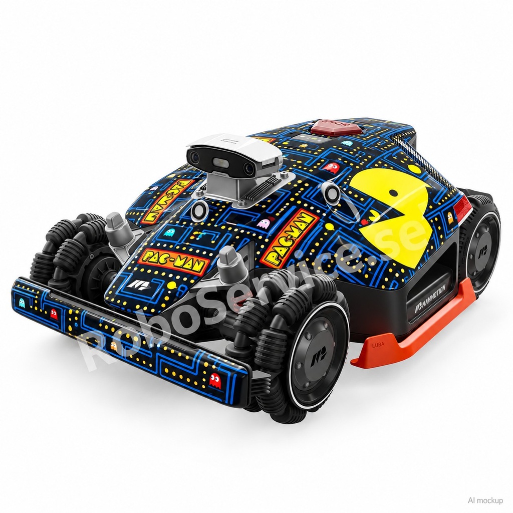 [MB-pacman-LUBA2X] Pacman Edition - Dekal till LUBA 2 X