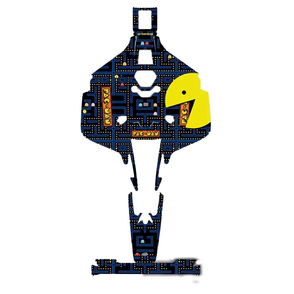 [MB-pacman-LUBA2X] Pacman Edition - Dekal till LUBA 2 X