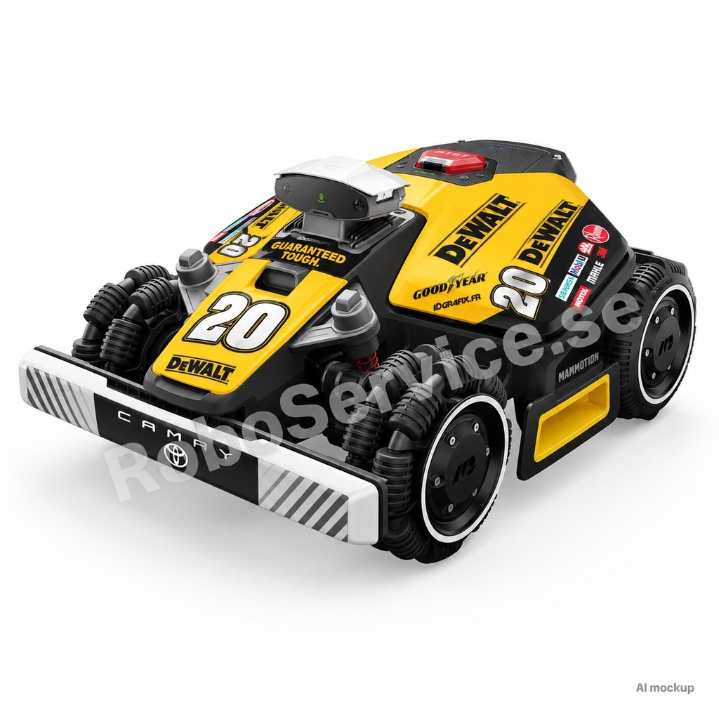 [MB-Dewalt-LUBAMini] Dewalt Edition NASCAR – Dekal till LUBA Mini
