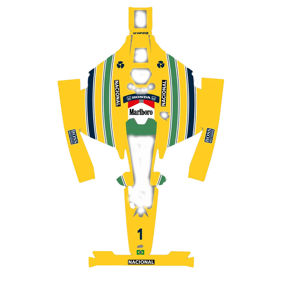 Ayrton Senna Edition – Dekal till LUBA 2 (2024)