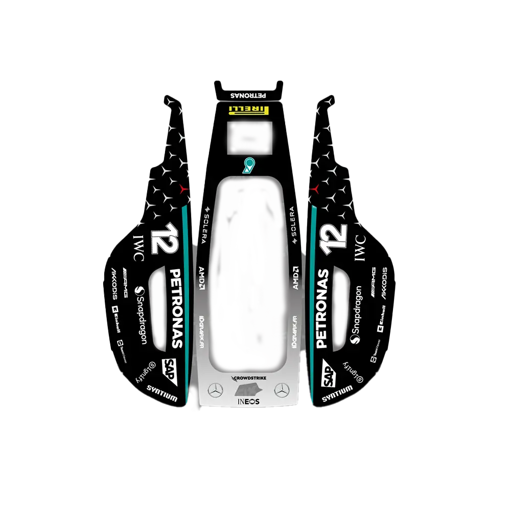 [MB-MERCF1-YUKAMini-12] Mercedes F1 Edition Antonelli - Dekal till Yuka Mini