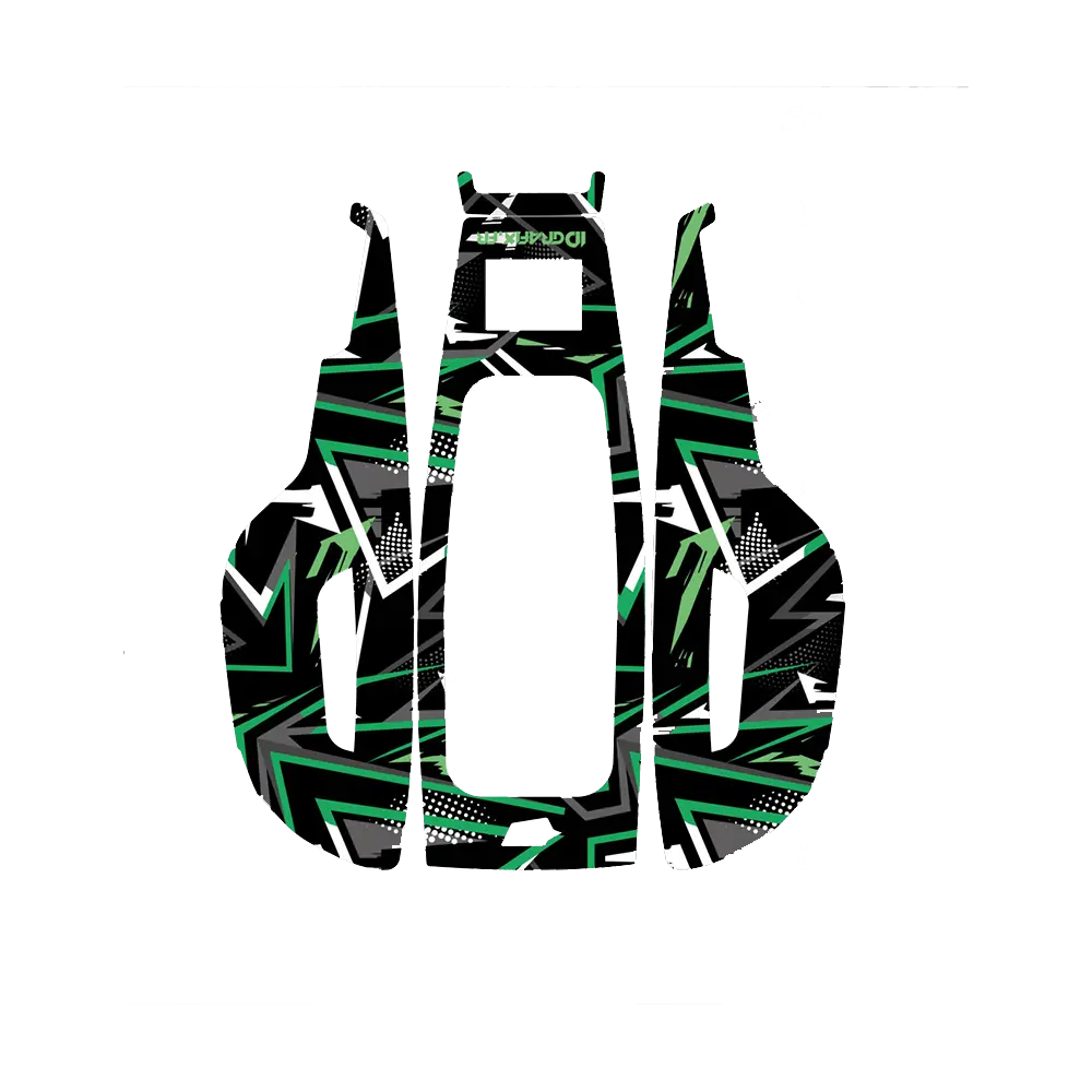 [MB-DynVT-YUKAMini] Dyna Edition (Grön) – Dekal till YUKA Mini