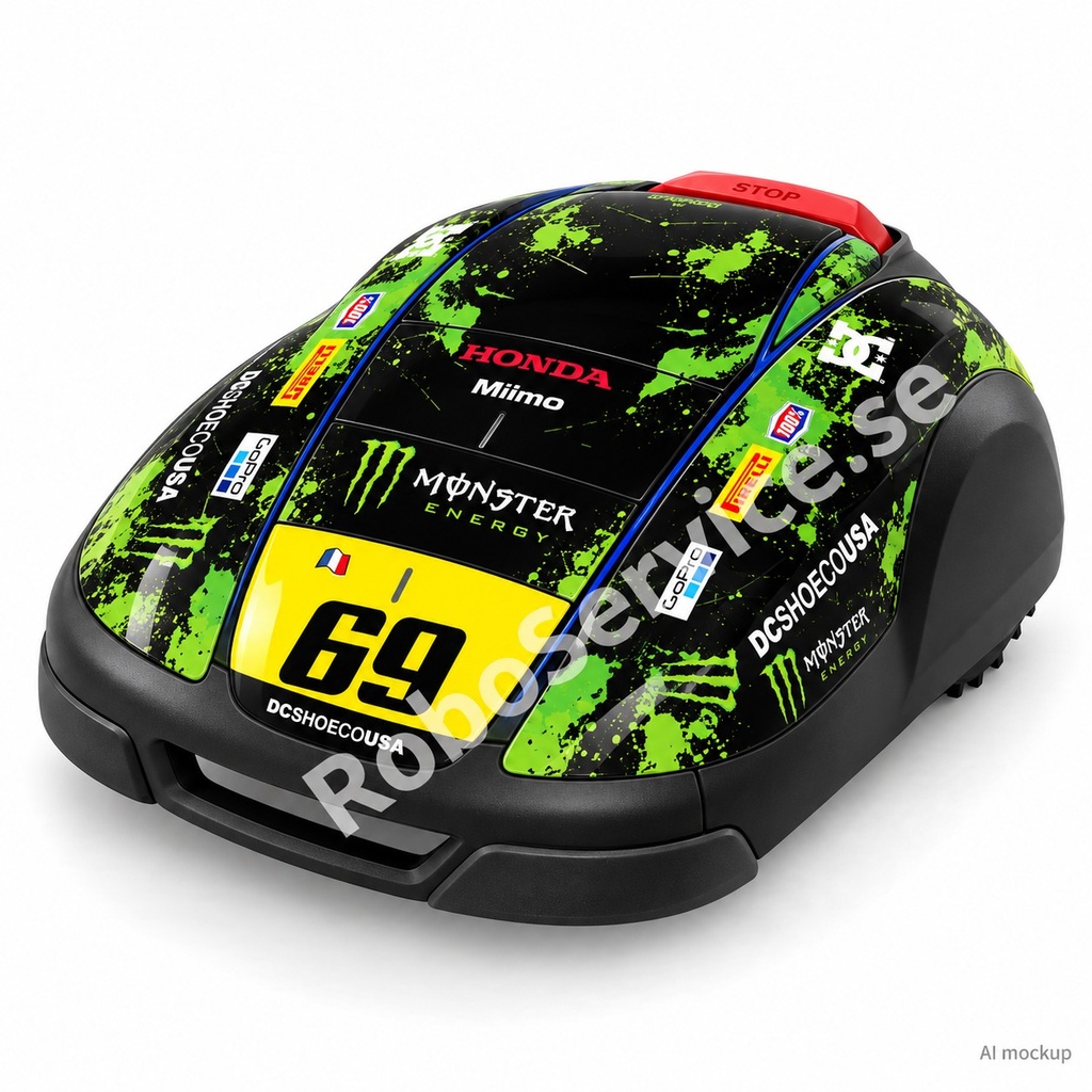 Monster Edition (Grön) – Dekal till Honda Miimo HRM 1000/1500/2500