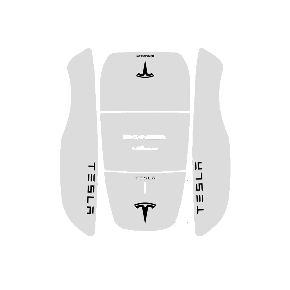 Tesla Edition (Grå) – Dekal till Honda Miimo HRM 1000/1500/2500