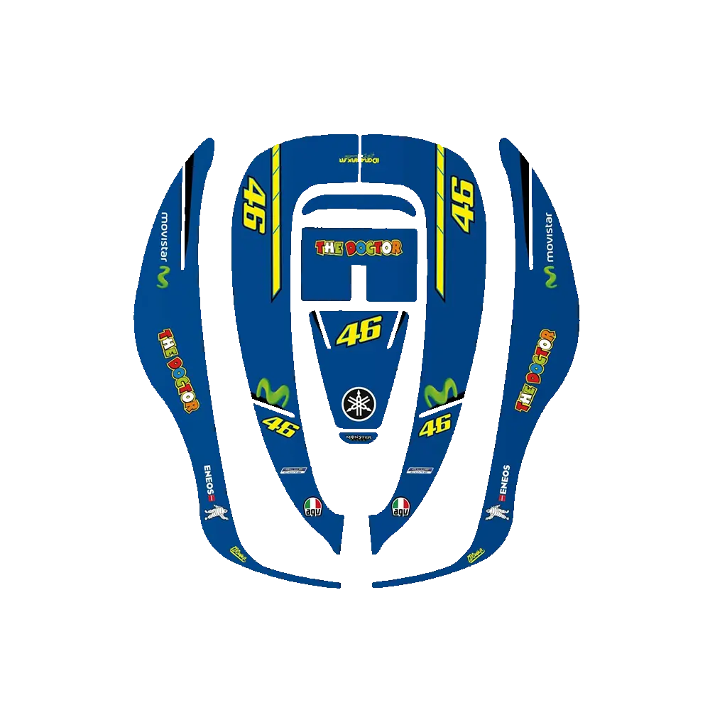 [AC-ROSSI-MI3000] Rossi GP Edition – Dekal till Honda Miimo HRM 3000