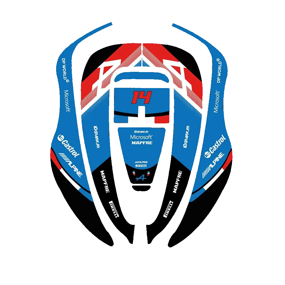 [AC-F1ALPINE-MI3000] F1 Alpine Edition – Dekal till Honda Miimo HRM 3000