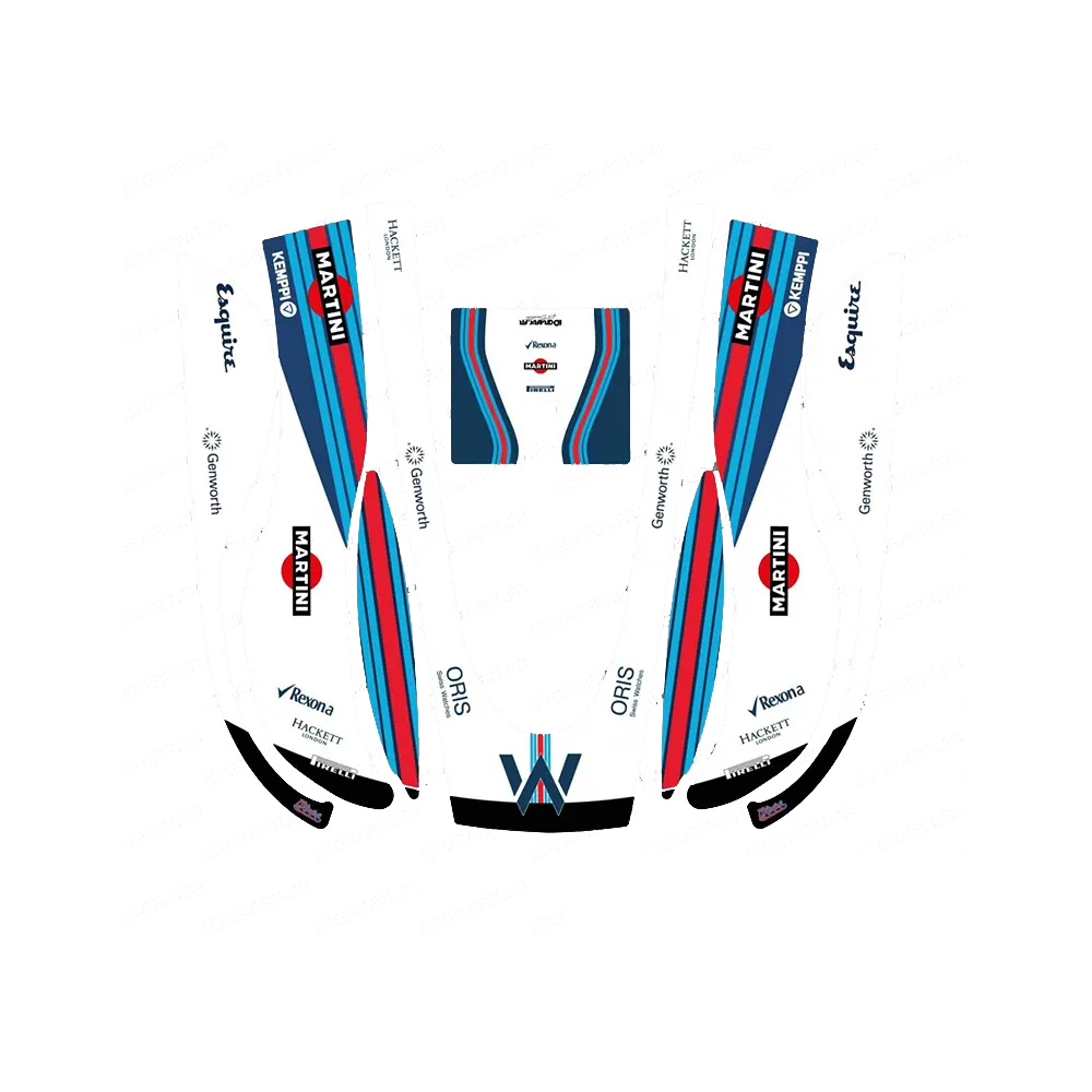 [AC-WILL-MI310-520] F1 Williams Edition – Dekal till Honda Miimo 310/520