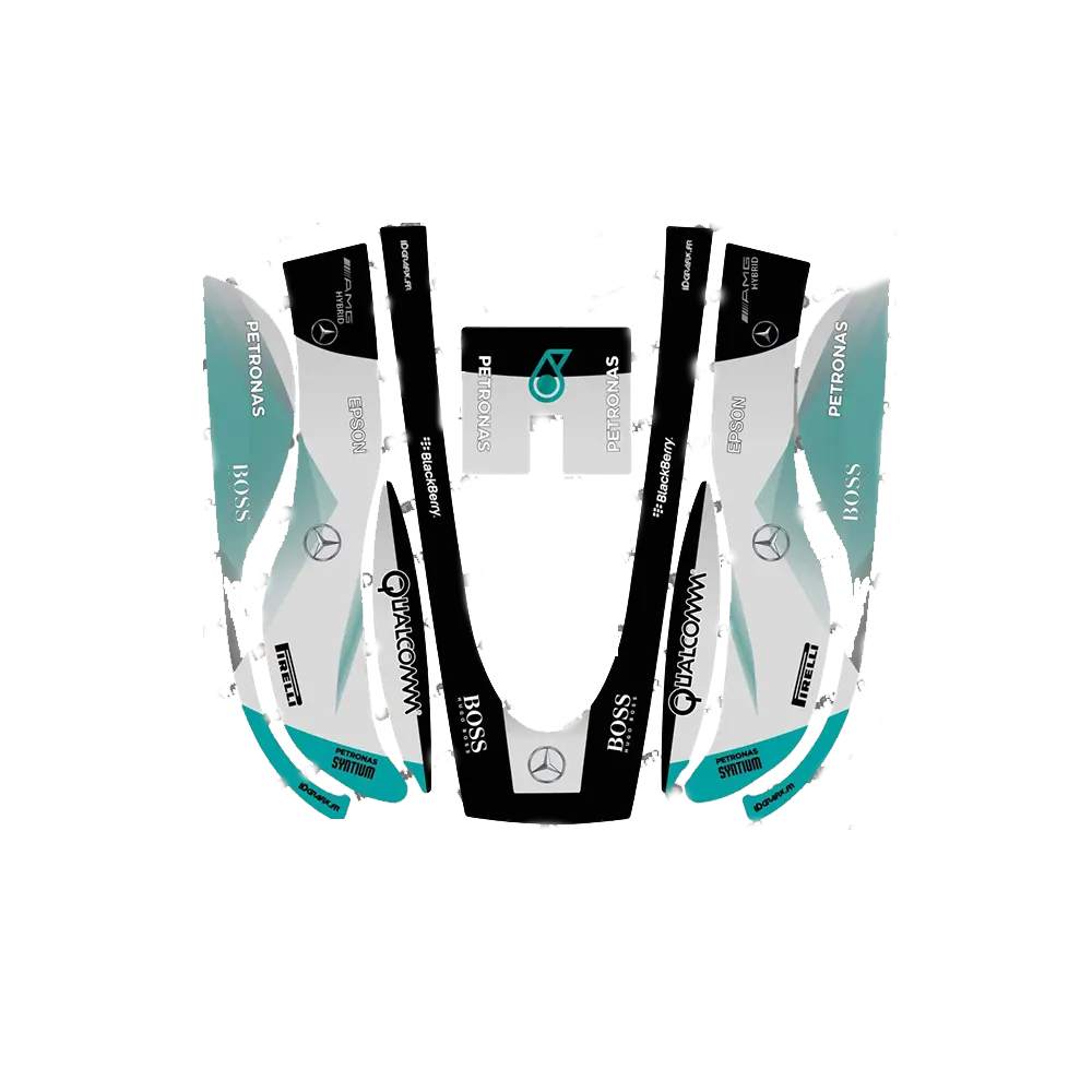 [AC-MERC-MI310-520] F1 Mercedes Edition – Dekal till Honda Miimo 310/520