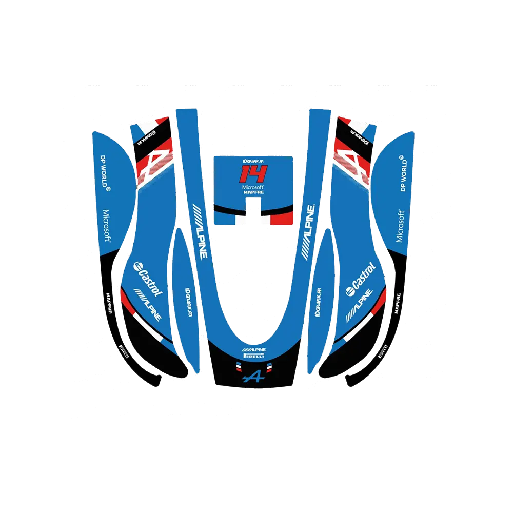 [AC-ALPINF1-MI310-520] F1 Alpine Edition – Dekal till Honda Miimo 310/520